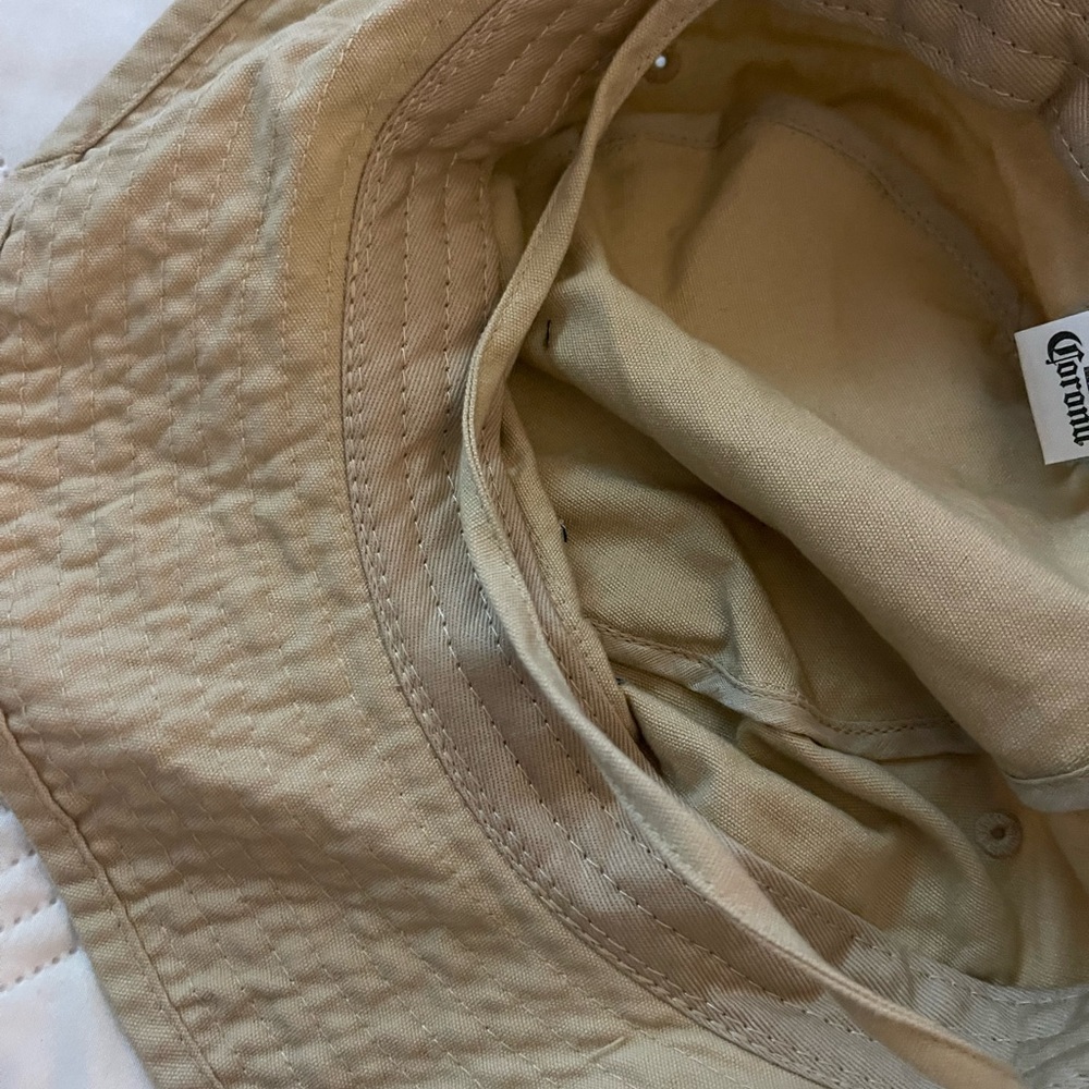 Corona Men's Beige Bucket Hat